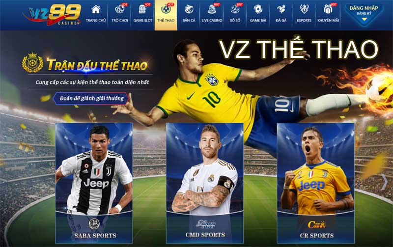 Thể thao trực tuyến tại VZ99